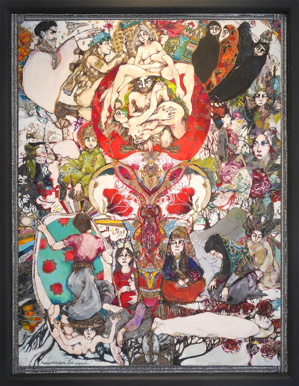 Artist Maryam Mobasseri featured at GONG HEI Oui.Gallery HK Launch